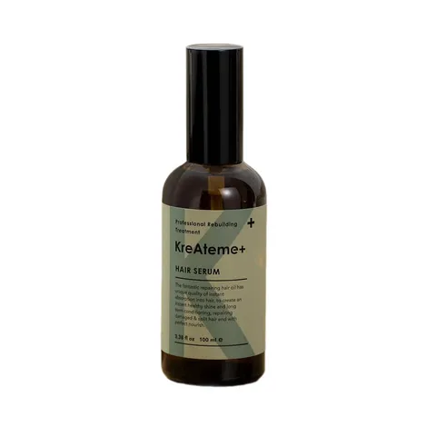 Tinh Dầu Dưỡng Tóc KreAteme+ Hair Serum 100ml - Nuôi Dưỡng Tóc Bóng Mượt, Ngăn Rối, Giữ Màu, Chống Hư Tổn