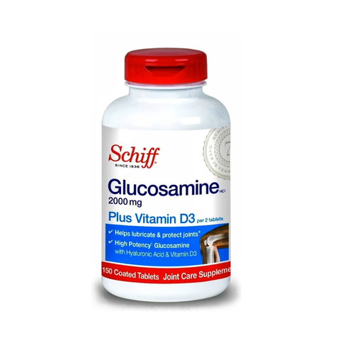 Viên Uống Hỗ Trợ Sức Khỏe Khớp D3 Glucosamine 2000mg - 150 Viên Schiff Tăng Cường Linh Hoạt Và Phục Hồi Sụn