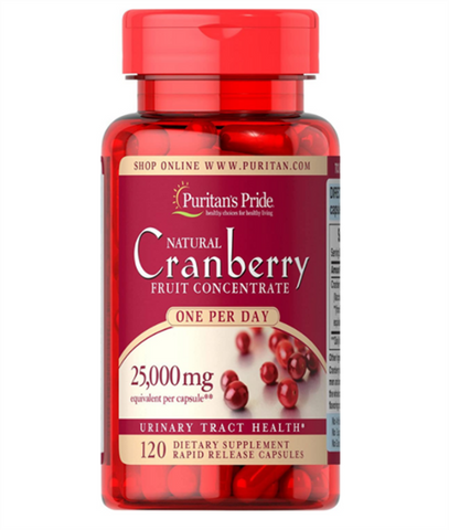 Viên Uống Hỗ Trợ Sức Khỏe Cranberry Puritan's Pride 120 Viên Mỹ