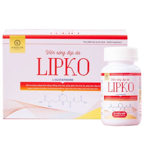 Viên Uống Sáng Đẹp Da Lipko Giúp Da Mịn Màng Tươi Trẻ