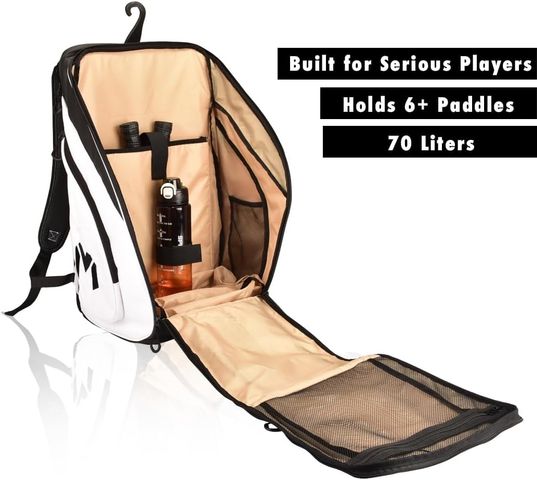 Balo Pickleball Đa Năng Maverix Titan Tour 70L - Thiết Kế Thể Thao 7 Túi, Chất Liệu Cao Cấp, Dọn Dẹp Dễ Dàng