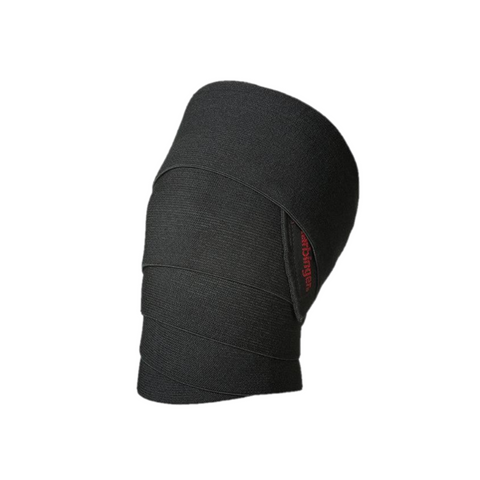 Băng quấn đầu gối Harbinger Power Knee Wraps - Hỗ trợ bảo vệ và giảm chấn thương khi tập luyện thể thao, chất liệu đàn hồi bền bỉ