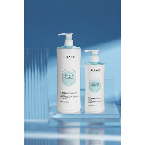 Bộ Gội Xả Olexrs Kiềm Dầu, Giảm Gàu Xanh Oil Control 500ml - Cải Thiện Tình Trạng Tóc Bết, Hỗ Trợ Phục Hồi Tóc Hư Tổn