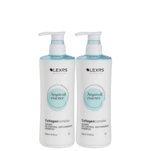 Bộ Gội Xả Olexrs Kiềm Dầu, Giảm Gàu Xanh Oil Control 500ml - Cải Thiện Tình Trạng Tóc Bết, Hỗ Trợ Phục Hồi Tóc Hư Tổn