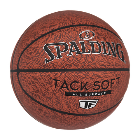Bóng Rổ Spalding Tack Soft TF Size 7 - Bóng Composite Cao Cấp Cho Chơi Trong Nhà & Ngoài Trời, Độ Bám Tốt, Phù Hợp Nam Nữ