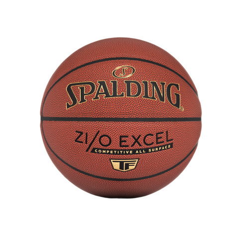 Bóng rổ Spalding Zi/O Excel TF - Bóng Ném Trong Nhà và Ngoài Trời Chất Lượng Cao, Độ Nảy Ổn Định, Cảm Giác Tốt