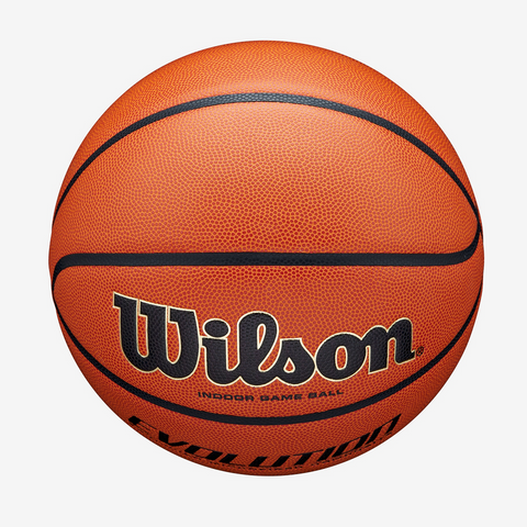 Bóng rổ Wilson Evolution Indoor Game WZ10012 - Bóng Bền, Chống Thấm, Phù Hợp Chơi Trong Nhà, Độ Bám Cao