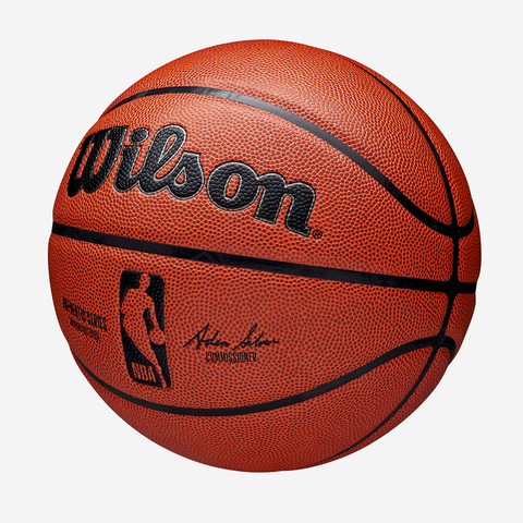 Bóng rổ Wilson NBA Chính Hãng Size 7 - Bóng Chơi Trong Nhà Ngoài Trời, Da Tổng Hợp Bền Bỉ, Độ Nảy Tốt