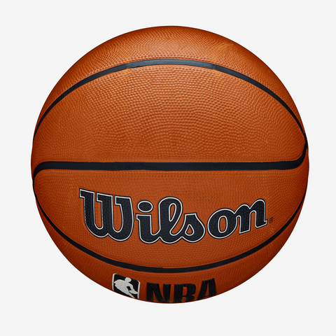 Bóng Rổ Wilson NBA DRV Plus Brown - Dụng Cụ Thể Thao Chất Liệu Cao Su - Bóng Chơi Sân Ngoài Trời, Bền Bỉ và Đảm Bảo Hiệu Suất