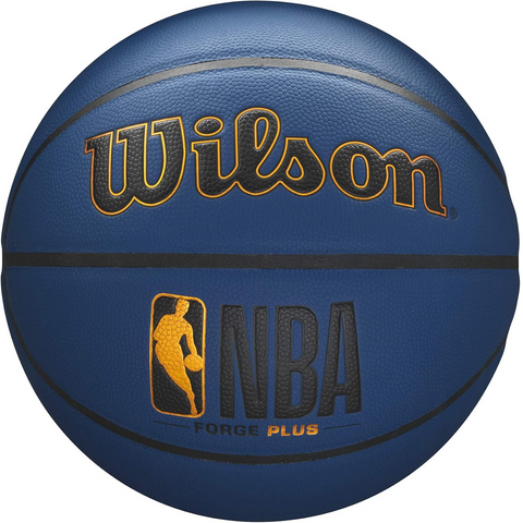 Bóng Rổ Wilson NBA Forge Plus Deep Navy Size 7 - Chơi Trong Nhà & Ngoài Trời, Độ Nảy Ổn Định, Bám Cao, Kiểm Soát Tốt