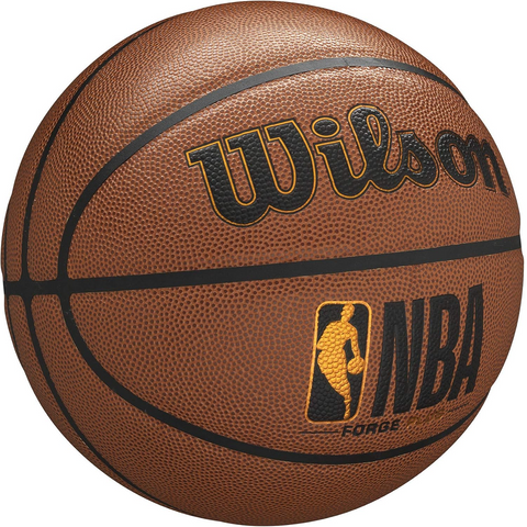 Bóng rổ Wilson NBA Forge Plus Indoor/Outdoor - Bền, độ bám tốt, phù hợp chơi trong nhà và ngoài trời, dành cho người yêu thể thao