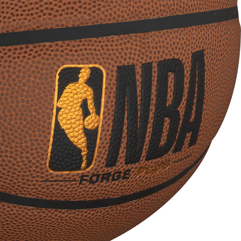 Bóng rổ Wilson NBA Forge Plus Indoor/Outdoor - Bền, độ bám tốt, phù hợp chơi trong nhà và ngoài trời, dành cho người yêu thể thao