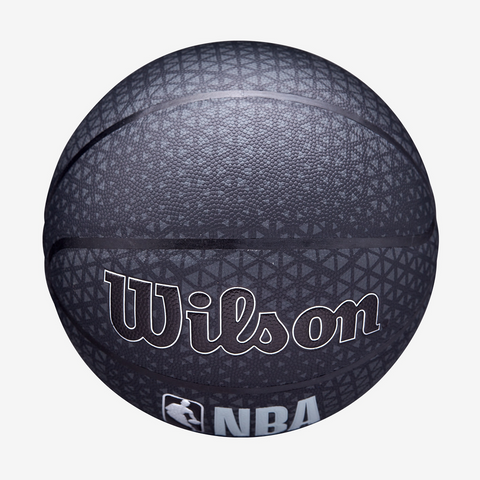 Bóng Rổ Wilson NBA Forge Pro Printed Black Size 7 - Cao Cấp, Độ Bám Tốt, Họa Tiết Cá Tính, Chơi Trong Nhà và Ngoài Trời