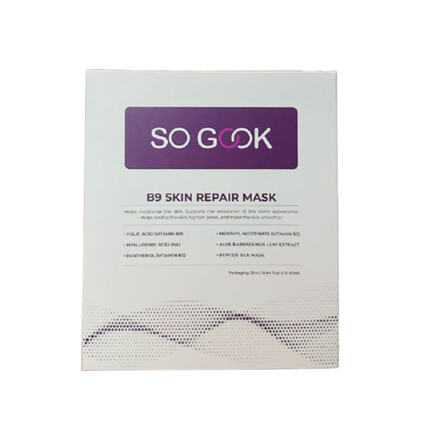 Combo 10 Miếng Mặt Nạ So Gook B9 Skin Repair - Dưỡng Ẩm, Làm Dịu Da, Se Khít Lỗ Chân Lông, Phục Hồi Sức Khỏe Làn Da