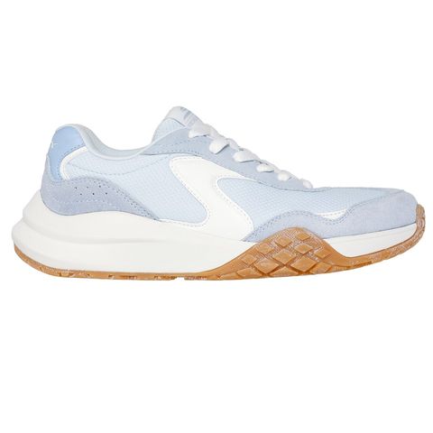 Giày Pickleball Nữ Skechers Court Frenzy - Đỏ Xanh Dương, Thời Trang, Chọn Size Dễ Dàng, Thoải Mái và Chịu Ma Sát Tốt