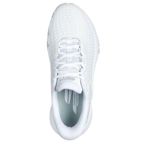 Giày Pickleball Nữ Skechers Viper Court Elite Trắng - Giày Tennis Thoáng Khí, Thiết Kế Đệm Thông Minh, Di Chuyển Linh Hoạt