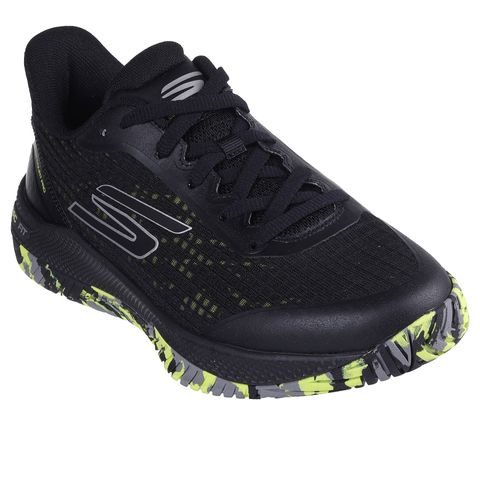 Giày Pickleball Nữ Skechers Viper Court Pro Đen - Thể Thao, Giày Tennis Siêu Nhẹ, Đế Goodyear, Thiết Kế Thoáng Khí