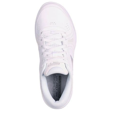 Giày Pickleball Nữ Skechers Viper Court Smash Trắng - Giày Tennis Thể Thao Mềm, Nhẹ, Thoáng Khí, Đệm êm ái, Thoải Mái
