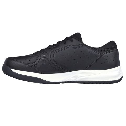 Giày Pickleball Skechers Men's Viper Court Smash - Giày Tennis Đen Trắng Cho Nam - Đệm êm Ultra Flight, Đế Cao Su Đàn Hồi