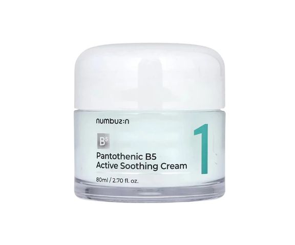 Kem Dưỡng Ẩm Numbuzin No.1 Pantothenic B5 - Cấp Ẩm Sâu, Làm Dịu Da Nhạy Cảm, Hỗ Trợ Chống Kích Ứng và Mụn, 80ml
