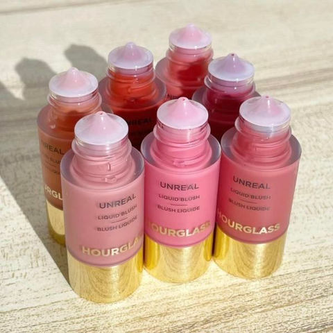 Má hồng kem Hourglass Unreal Liquid Blush - Phấn trang điểm cho gương mặt tươi sáng, kết cấu lỏng nhẹ, bền màu 12 giờ, nhiều màu sắc hấp dẫn