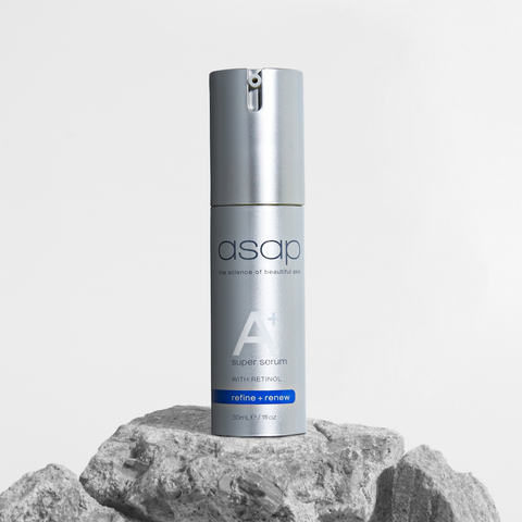 Serum Asap Super A+ Trẻ Hóa Da - Dưỡng Ẩm, Giảm Nếp Nhăn, Làm Sáng Da Với Retinol & Biomimetic Tripeptide 30ml