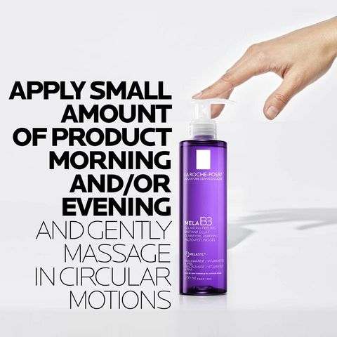Sữa rửa mặt La Roche-Posay Mela B3 Gel Tẩy Da Chết - Làm Sáng Da, Ngăn Đốm Nâu, Dành Cho Mọi Loại Da - 200ml