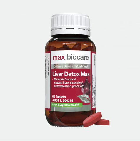 Viên uống hỗ trợ bổ gan Max Biocare Liver Detox Max 60 viên - Giải độc, tăng cường chức năng gan với chiết xuất tự nhiên