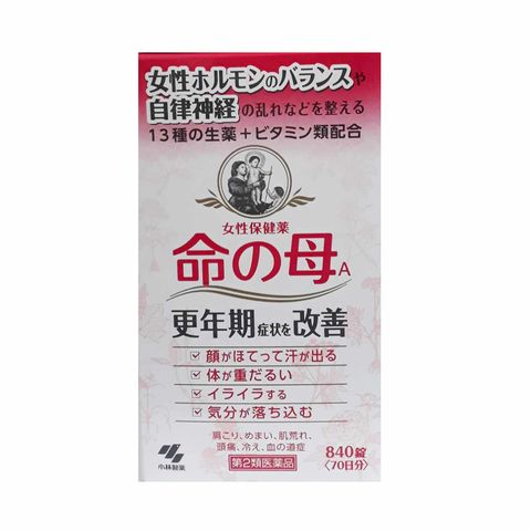 Viên uống Kobayashi Nhật Bản cho phụ nữ tiền mãn kinh - Hỗ trợ cân bằng nội tiết, cải thiện sức khỏe và làm đẹp da, 420 viên