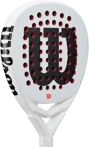 Vợt Padel Wilson Bela LT V2.5 - Racket Chất Lượng Cao Màu Trắng Đen, Thiết Kế Đặc Biệt Cho Người Chơi Nâng Cao
