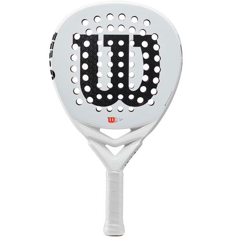Vợt Padel Wilson Bela LT V2.5 - Racket Chất Lượng Cao Màu Trắng Đen, Thiết Kế Đặc Biệt Cho Người Chơi Nâng Cao