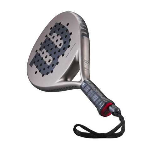 Vợt Padel Wilson Carbon Force Team WR13450 - Vợt Tấn Công, Khung Carbon Siêu Bền, Lõi EVA Mềm, Dành Cho Người Chơi Sơ Cấp