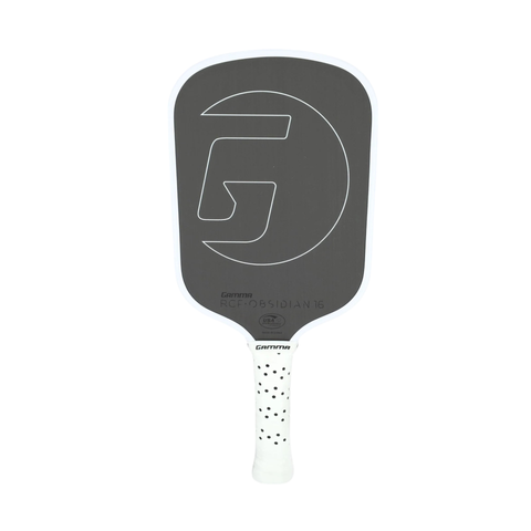 Vợt Pickleball Gamma Obsidian 16 - Vợt Chơi Phòng Thủ Độ Dày 16mm, Chất Liệu Carbon Toray T700, Kiểm Soát Tối Ưu