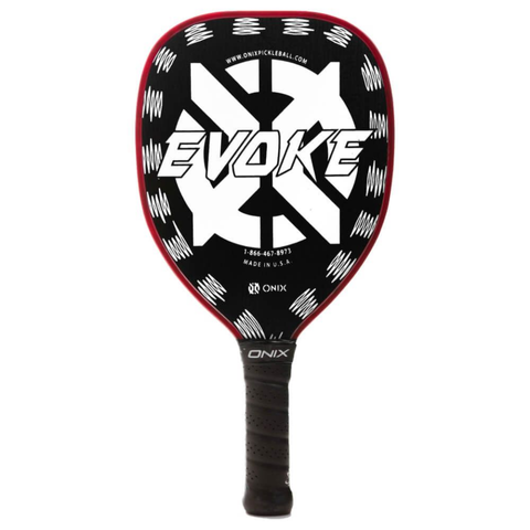 Vợt Pickleball Onix Evoke Graphite Teardrop - Vợt Chơi Tốc Độ Cao, Kiểm Soát Tốt, Dành Cho Người Chơi Mọi Cấp Độ