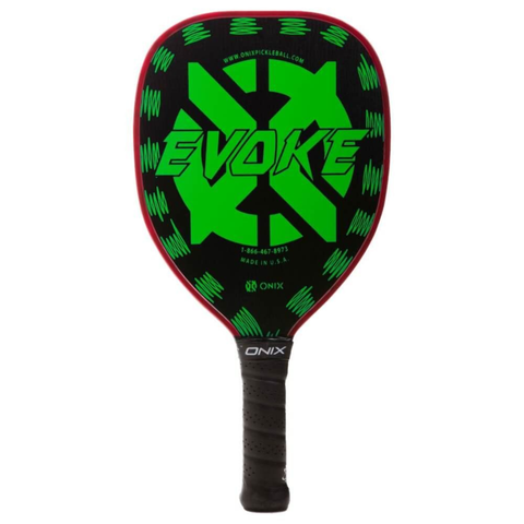 Vợt Pickleball Onix Evoke Graphite Teardrop - Vợt Chơi Tốc Độ Cao, Kiểm Soát Tốt, Dành Cho Người Chơi Mọi Cấp Độ