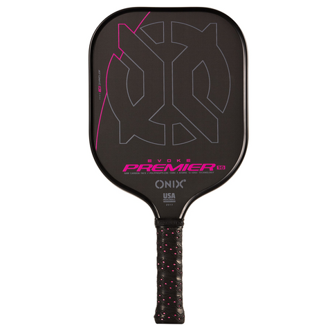 Vợt Pickleball ONIX Evoke Premier Carbon Fiber Hồng - Vợt Chơi Thể Thao Cao Cấp, Tăng Độ Xoáy Bóng và Kiểm Soát Tốt