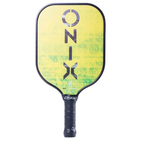 Vợt Pickleball Onix React Graphite - Công Nghệ Cải Tiến, Độ Bền Cao, Mặt Rộng Cho Người Chơi Tối Ưu, Màu Đen/Xanh Lá