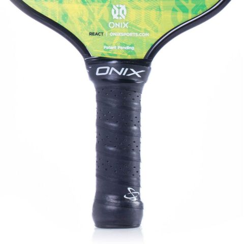 Vợt Pickleball Onix React Graphite - Công Nghệ Cải Tiến, Độ Bền Cao, Mặt Rộng Cho Người Chơi Tối Ưu, Màu Đen/Xanh Lá