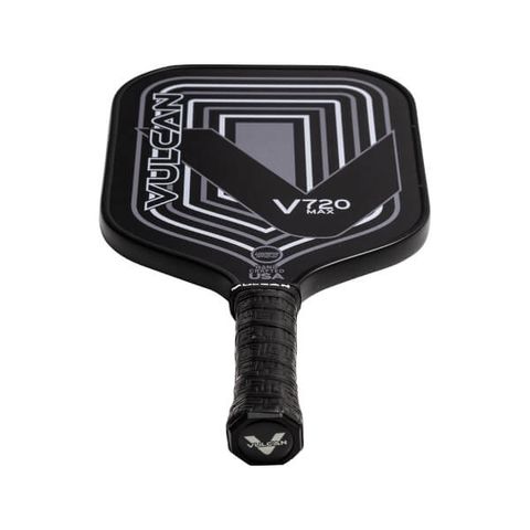 Vợt Pickleball Vulcan V720 Max 13mm - Thiết kế Vuông Vắn, Mặt V-Skin 7 Lớp, Dành Cho Người Chơi Đam Mê Thể Thao