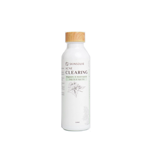 Toner Giảm Mụn Acne Clearing - Cân Bằng pH, Giải Quyết Vấn Đề Da Dầu Mụn, Chiết Xuất Diếp Cá và Panthenol, Hỗ Trợ Làm Dịu Da 120ml