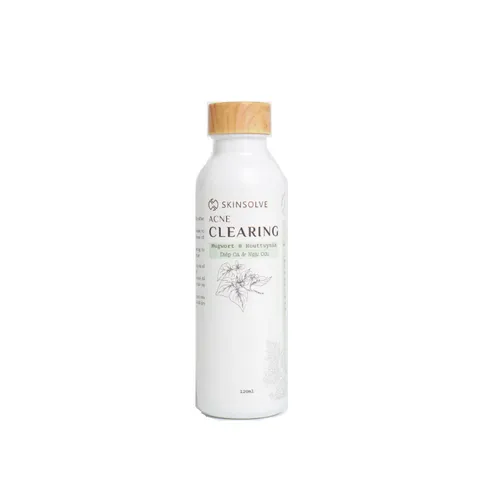 Toner Giảm Mụn Acne Clearing - Cân Bằng pH, Giải Quyết Vấn Đề Da Dầu Mụn, Chiết Xuất Diếp Cá và Panthenol, Hỗ Trợ Làm Dịu Da 120ml