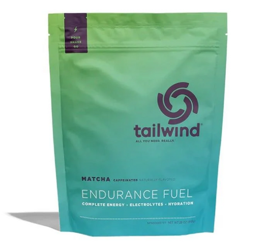 Bột Uống Năng Lượng Tailwind Matcha Cafeinated - Bổ Sung Năng Lượng và Chất Điện Giải, Hương Vị Matcha Thơm Ngon 100 Calo, 35mg Cafein