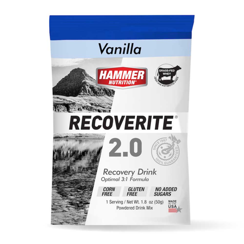 Bột Uống Hammer Recoverite 2.0 - Hỗ Trợ Phục Hồi Năng Lượng & Cơ Bắp Sau Tập Thể Dục, Hương Vị Vani Thơm Ngon