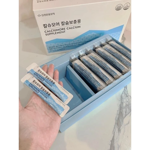 Bột Váng Sữa Canxi Hữu Cơ Calciumore Hàn Quốc - Hỗ Trợ Xương, Răng Chắc Khỏe và Phát Triển Chiều Cao cho Trẻ Em và Người Lớn