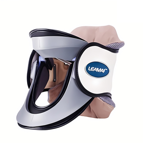 Đai Hơi Leamai C03 - Thiết Bị Hỗ Trợ Giảm Đau Cổ, Kéo Giãn Đau Mỏi, Thiết Kế Thoáng Khí, Quà Tặng Sức Khỏe