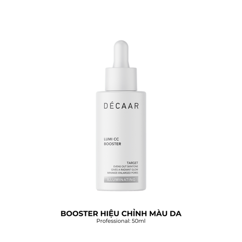 Serum Dưỡng Sáng Décaar Lumi CC Booster - Hiệu Chỉnh Màu Da Bằng Niacinamide & Axit Hyaluronic, Chống Oxy Hóa 20ml/50ml