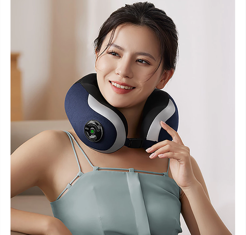Gối Massage Cổ 5 Chế Độ Philips 3502 Có Chườm Ấm - Thiết Bị Massage Thư Giãn Giúp Giảm Căng Thẳng, Chăm Sóc Sức Khỏe Vùng Cổ