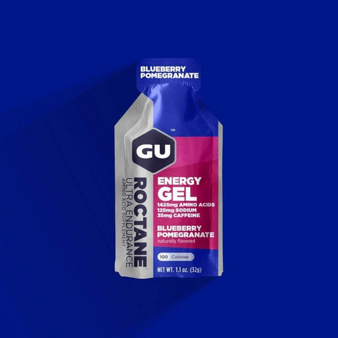 GU Roctane Energy Gel - Gel Bổ Sung Năng Lượng Cường Độ Cao, Chứa Electrolytes & BCAA, Nhiều Vị Ngon, Dễ Dàng Mang Theo