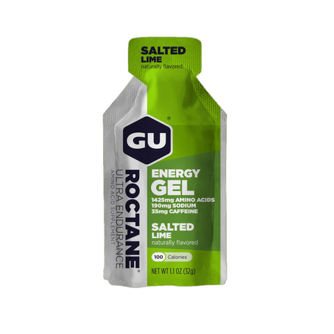 GU Roctane Energy Gel - Gel Bổ Sung Năng Lượng Cường Độ Cao, Chứa Electrolytes & BCAA, Nhiều Vị Ngon, Dễ Dàng Mang Theo