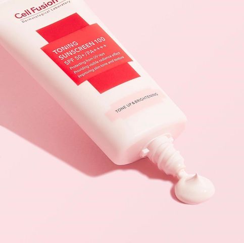 (Xách tay) Kem Chống Nắng Nâng Tông Cell Fusion C Toning Sunscreen 100 - SPF50+ Chống Nắng Hiệu Quả, Dưỡng Ẩm & Làm Sáng Da chính hãng